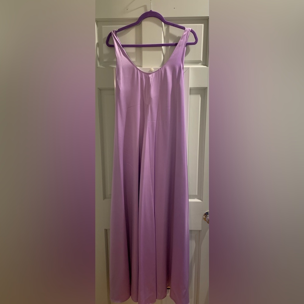 Chic Lavender Evening Gown